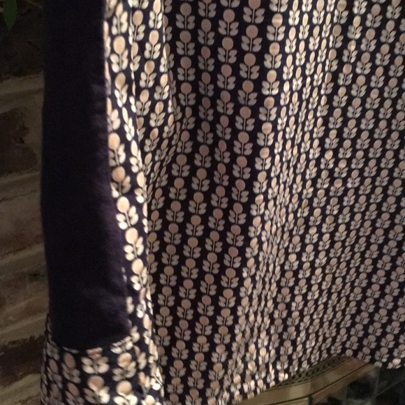 MAISON JULES silky/cotton panel blouse tee - Picture 5 of 8